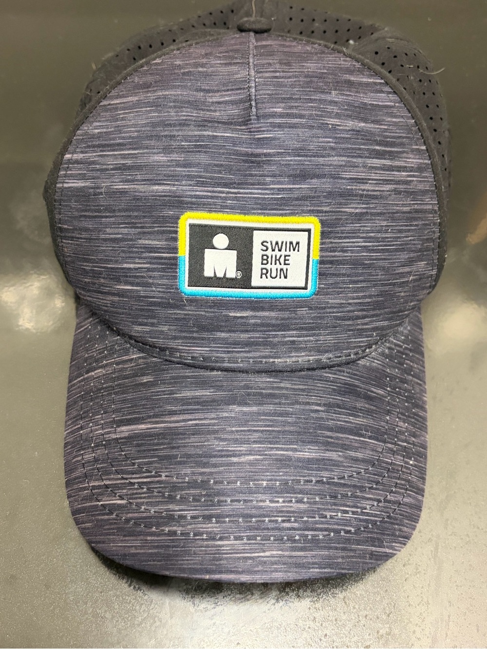 BOCO BLK Ironman Swim Bike Run Cap